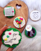پک کوکی تولد تم سبز