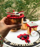 سینی کاپ کیک تولد خلبان
