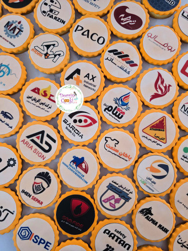 کوکی لوگو گیفت شرکتی تبلیغاتی